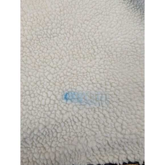 Levi’s Sherpa Trucker Jacket Mens Sz M Blue Denim  Vintage Y2K Style Workwear - Picture 13 of 15